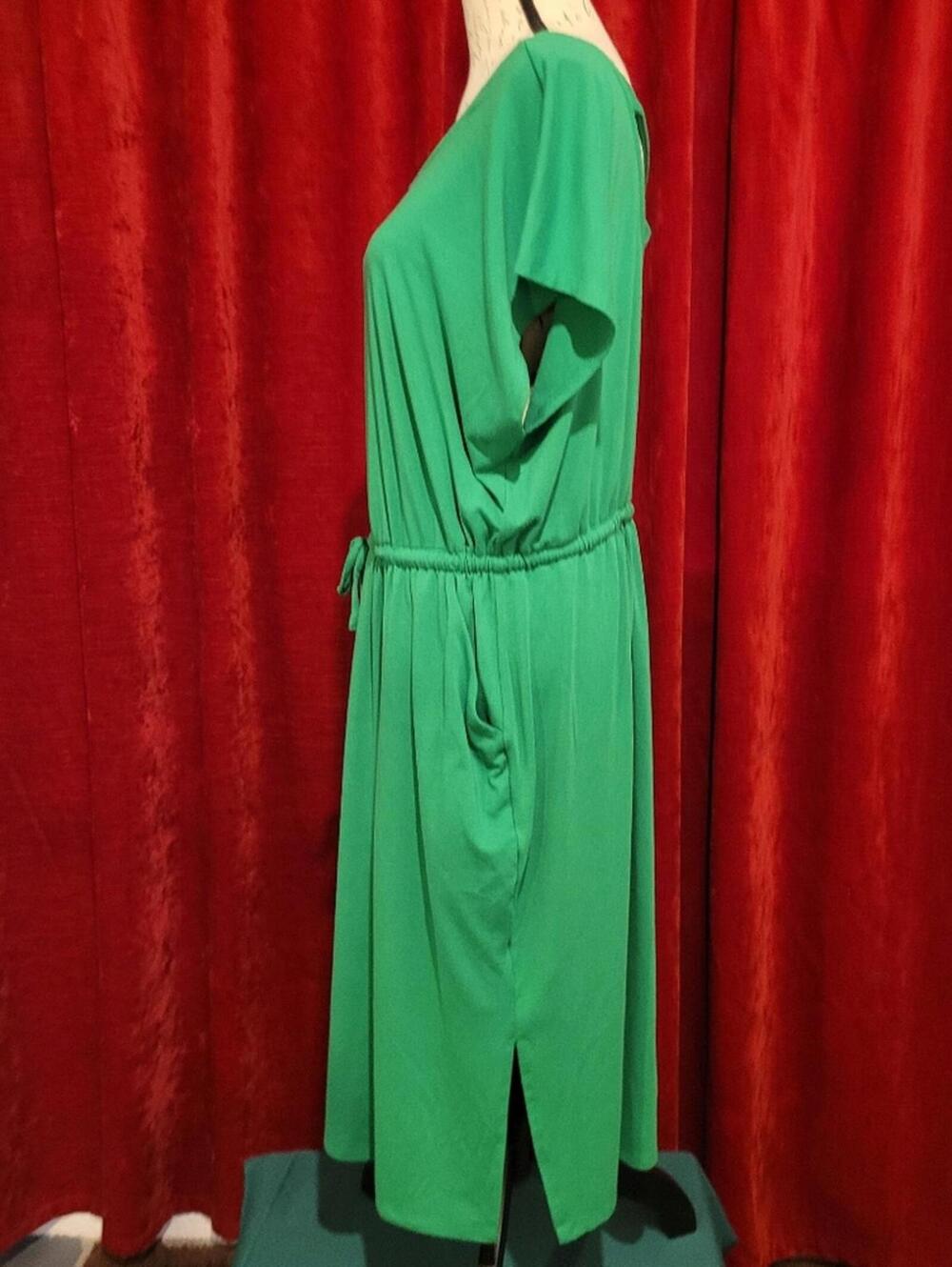 BUNDLE SALE! TORRID Kelley Green Dress Size 2X - Picture 5 of 9